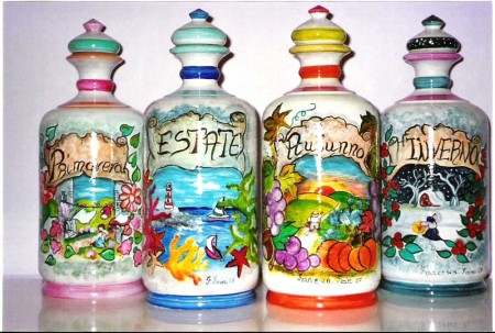 Albarelli quattro stagioni